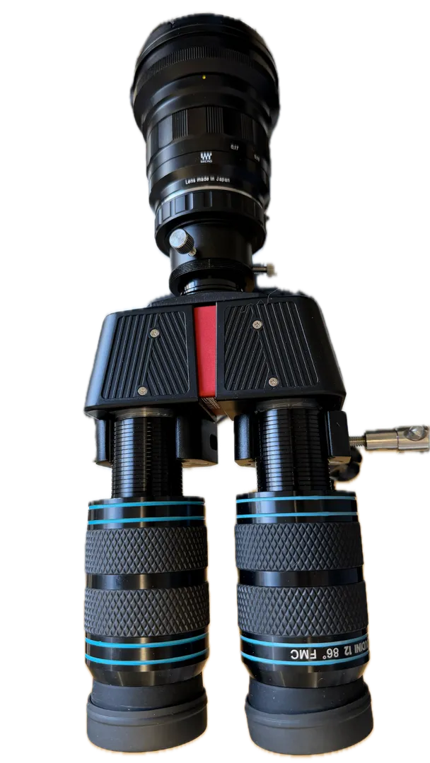 Galilean Prototype optical assembly